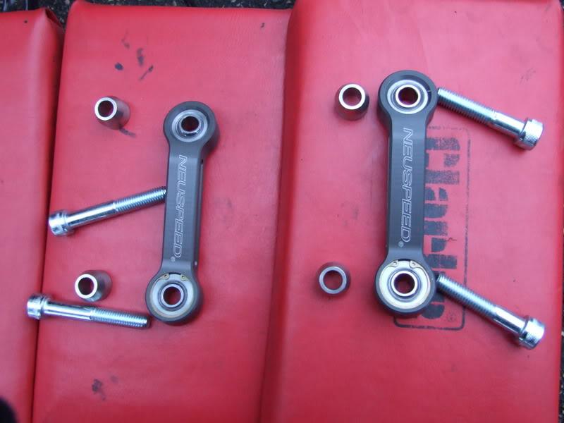 Neuspeed rear anti roll bar and neuspeed drop links page 1 Product