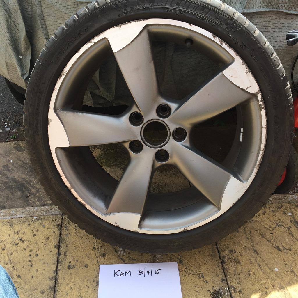 Genuine Audi A3 Rotor Blade Alloys 18 Sold Car Parts Mk5 Golf Gti