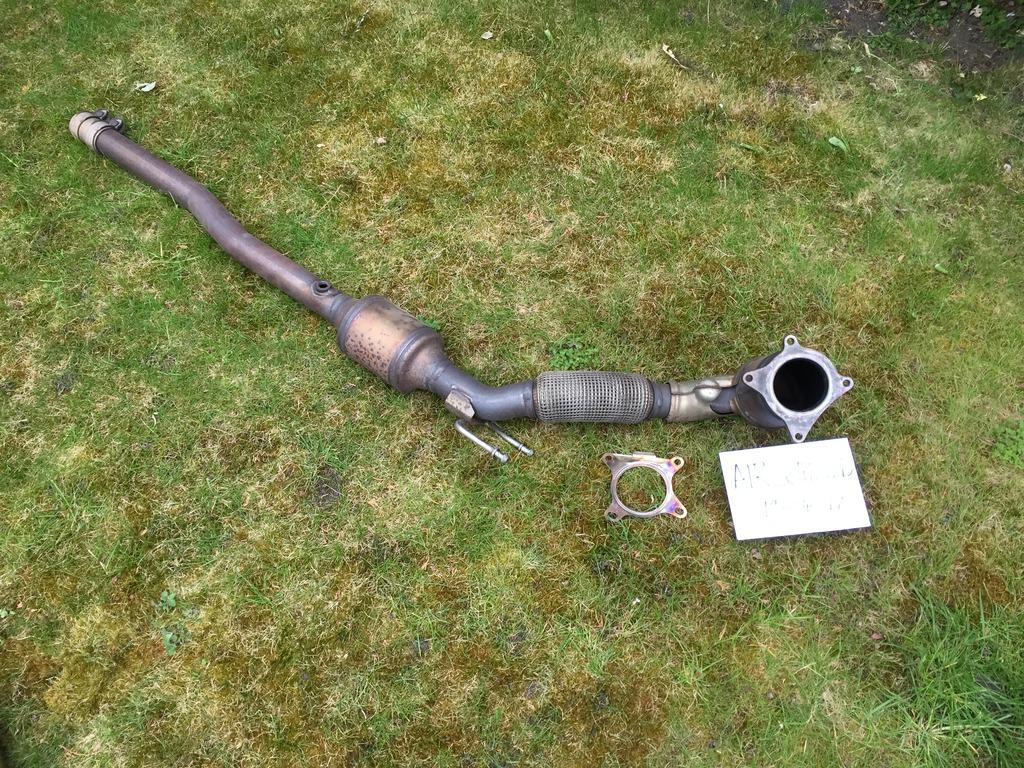 Standard MK5 GTI genuine exhaust system + Downpipe Cat Car Parts MK5 Golf GTI
