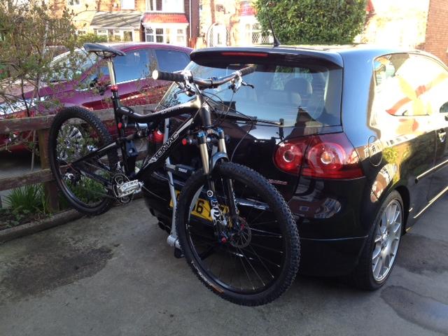 Gti hitch bike sales rack