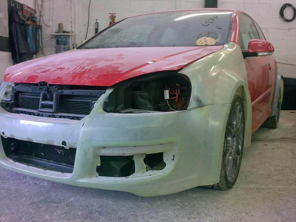 Wide Arch Project - Bodyshop Snaps - 90% COMPLETE NEW SHOTS !